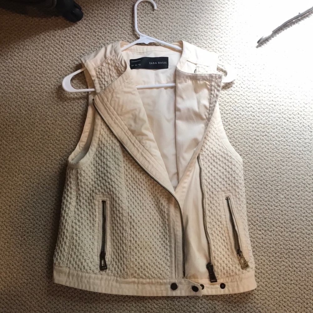 Zara quilted vest